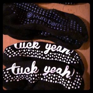 3 Pair Of Barre Socks